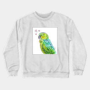 Bright parrot Crewneck Sweatshirt